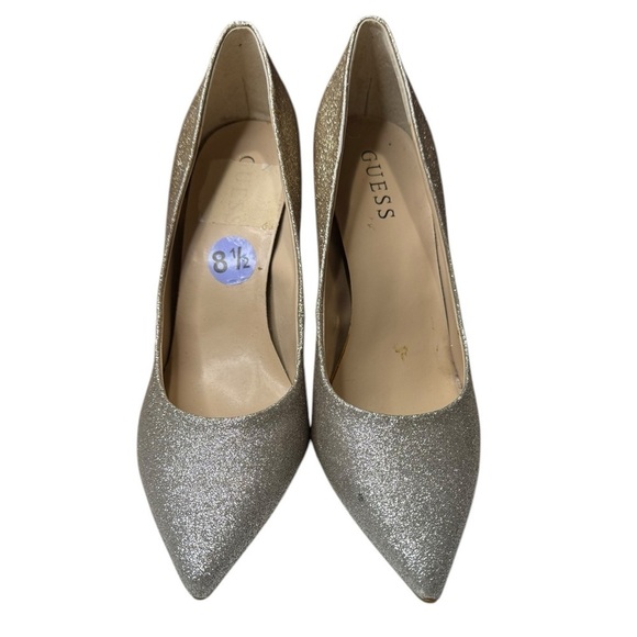 Guess Silver and Gold Shimmer Pumps - Picture 3 of 9